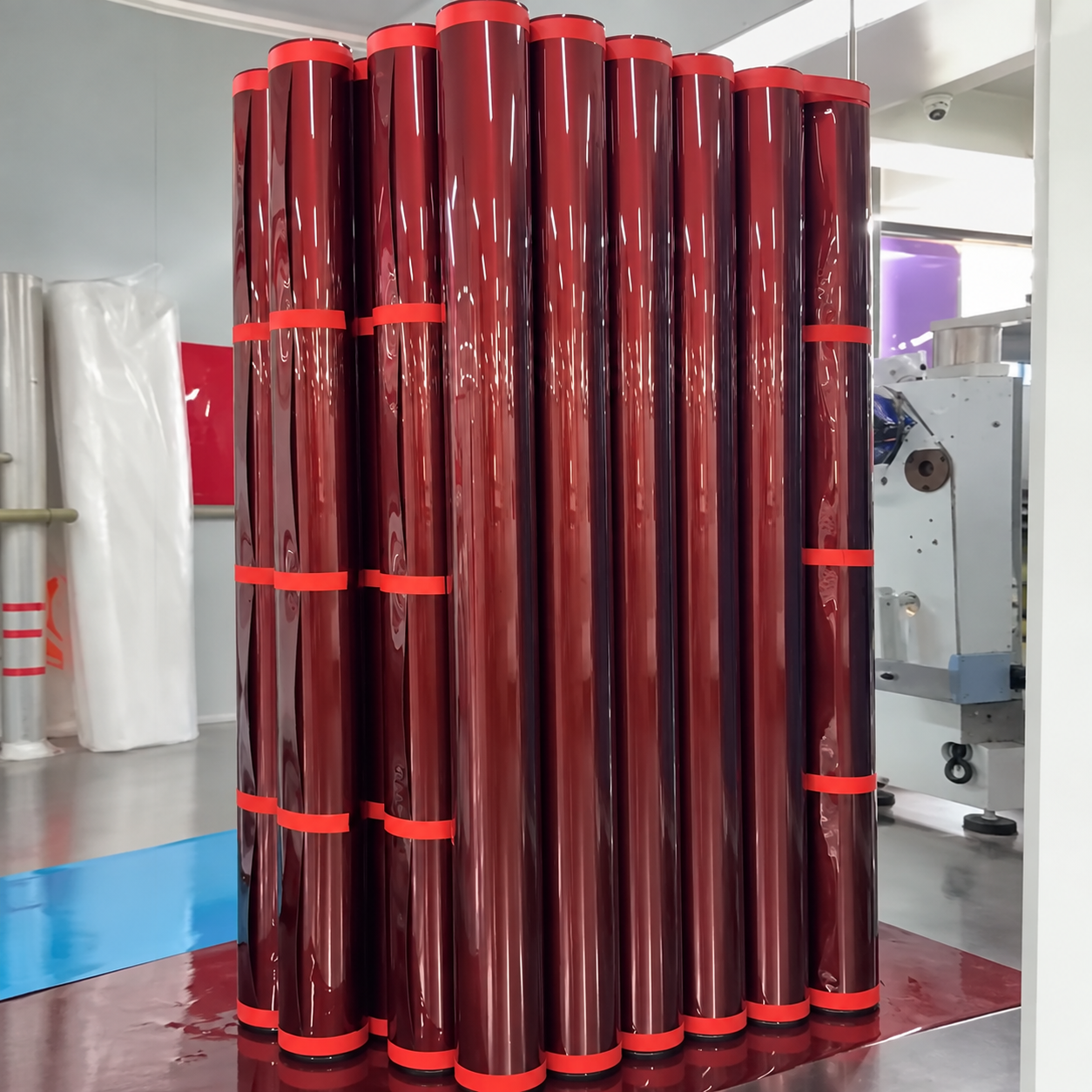 Red TPU color PPF rolls