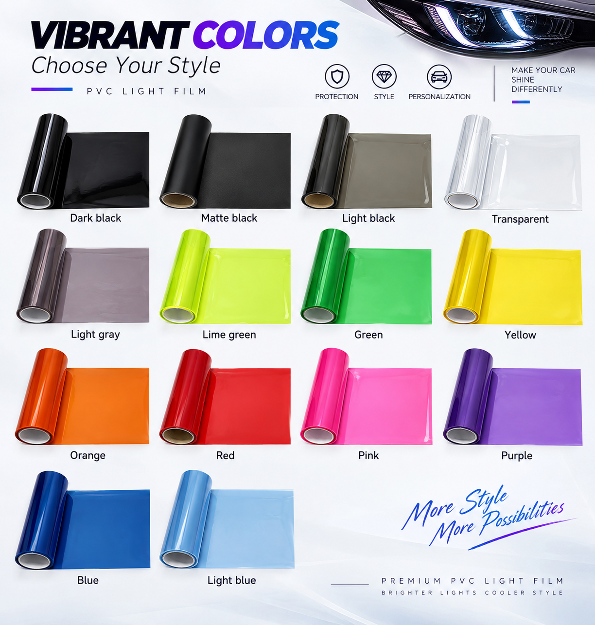 Light film color collection
